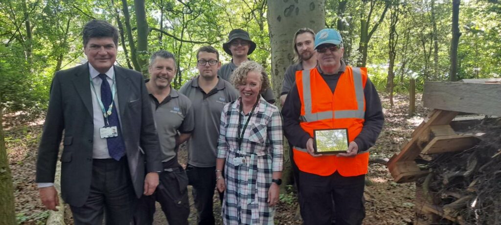 Woodland trail opens for staff at Castle Hill Hospital | Hull ...