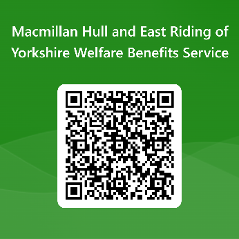 QR code on a green background. Accessible link can be found above the image.